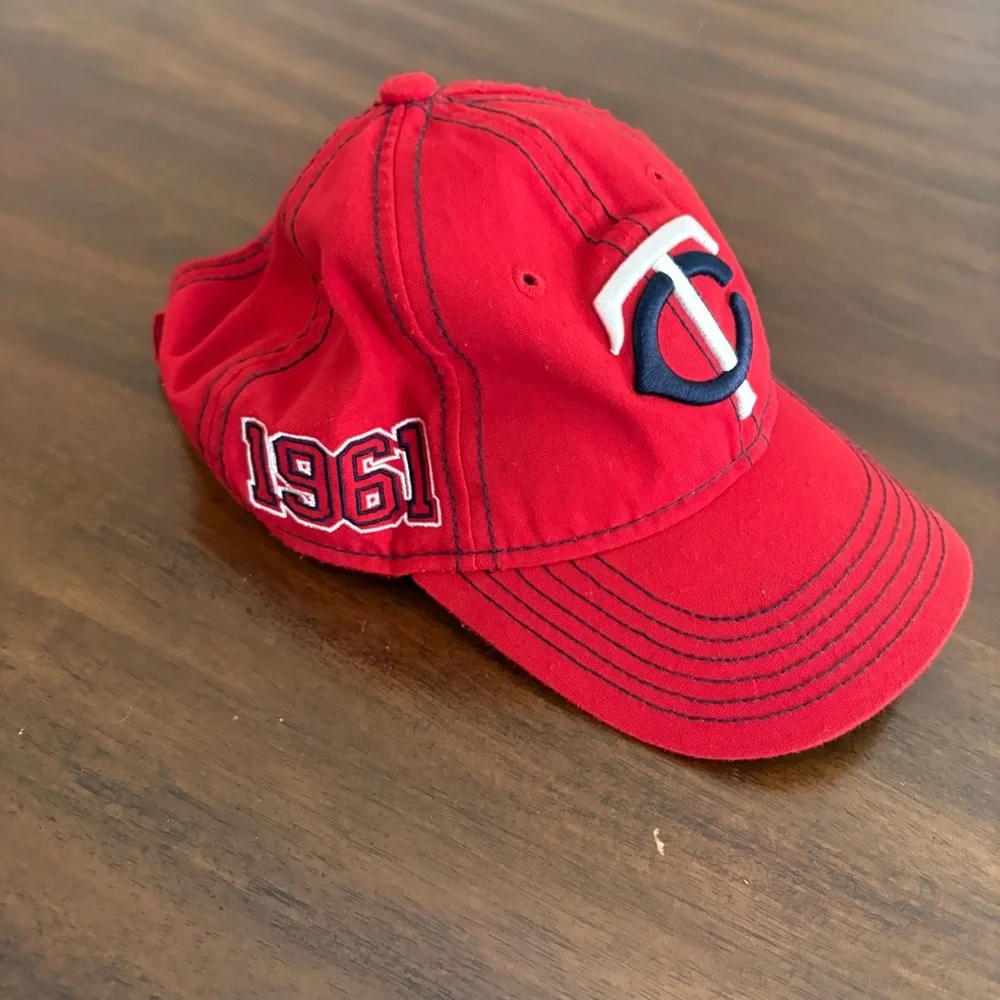 New Era Minnesota Twins Baseball Red Kids Cap hat TC 1961
